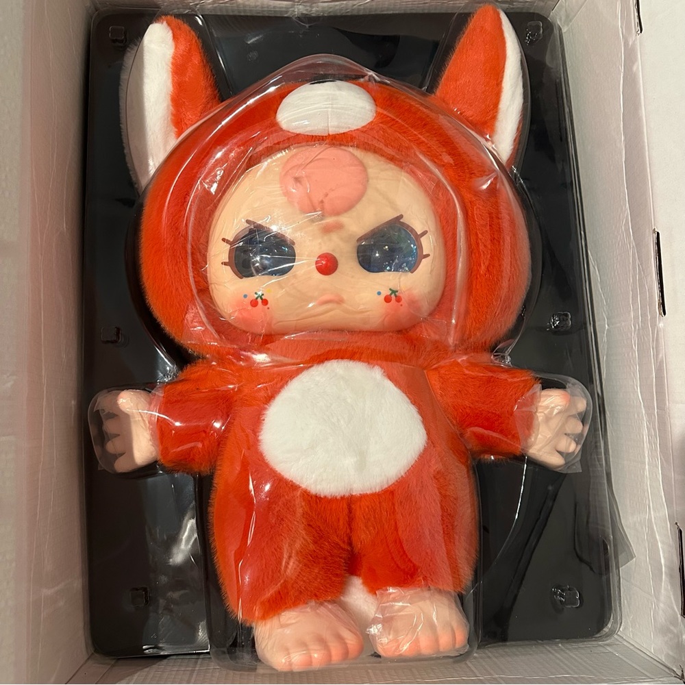 New Baby Three | 1000% Big Baby Rare Liquid Glitter Eyes Fox - Picture 2 of 12